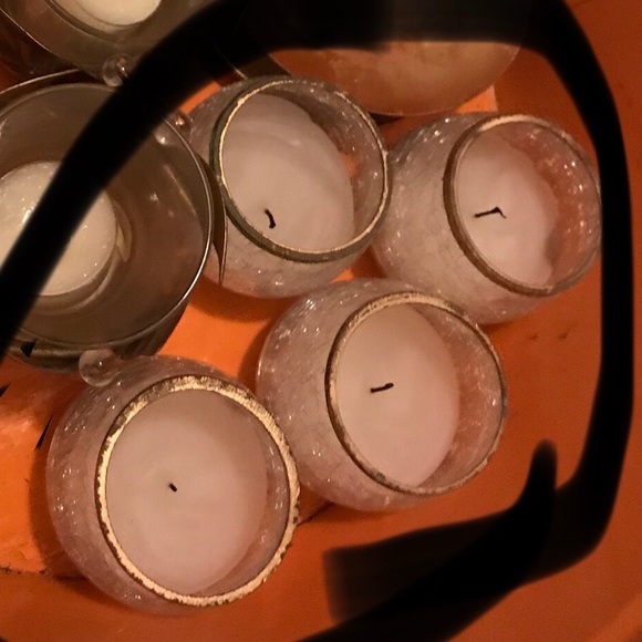 Set of 4/small candles - Picture 4 of 12